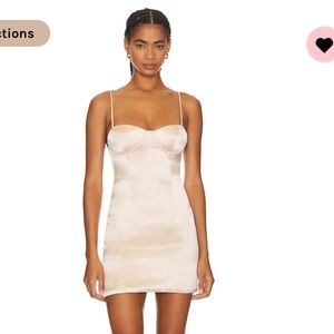 RETROFETE Never worn new with tags - RETROFETE Cosmo Dress in  Dusty Peach - XS